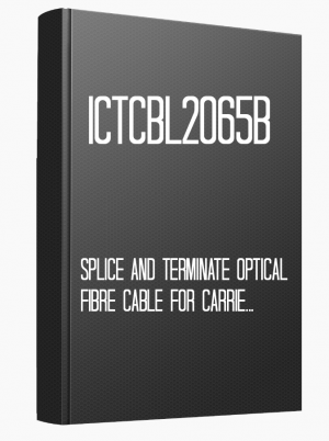 ICTCBL2065B Splice and terminate optical fibre cable for carriers and service providers