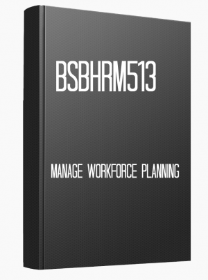 BSBHRM513 Manage workforce planning