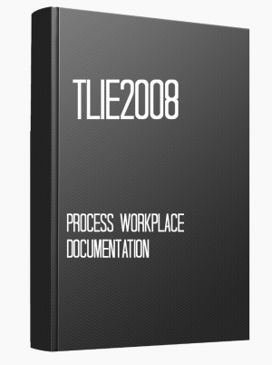 TLIE2008 Process workplace documentation