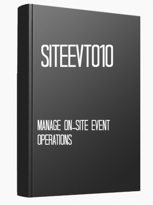 SITEEVT010 Manage on-site event operations