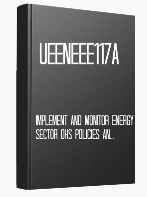 UEENEEE117A Implement and monitor energy sector OHS policies and procedures