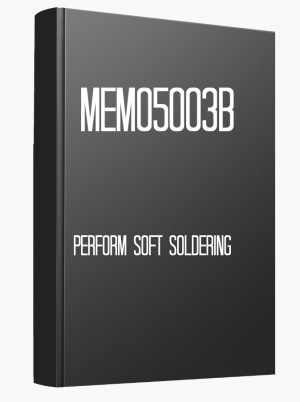 MEM05003B Perform soft soldering